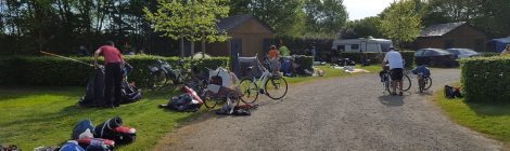 Un camping très agréable pour les pêcheurs et les cyclistes