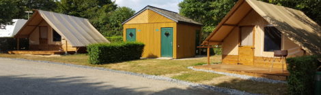 Hébergements atypiques au Camping ***