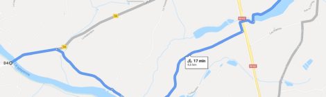 Chemins de randonnées : Accès au chemin de halage